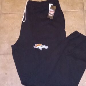 Denver Broncos Men's Dri Fit Joggers Sweatpants NWT
